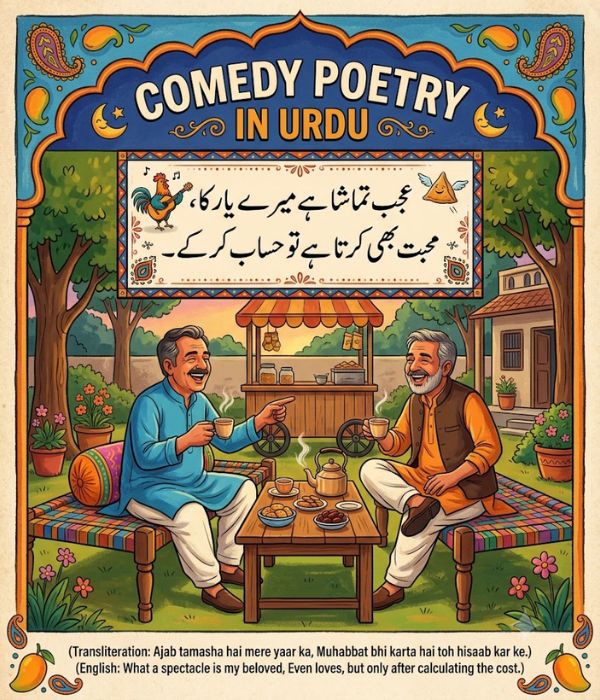 Best Funny Urdu Poetry