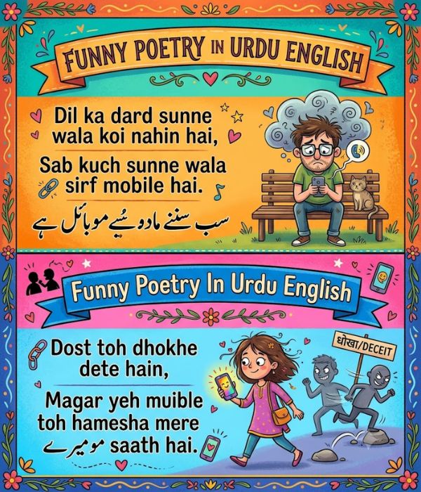 Best Funny Urdu Poetry