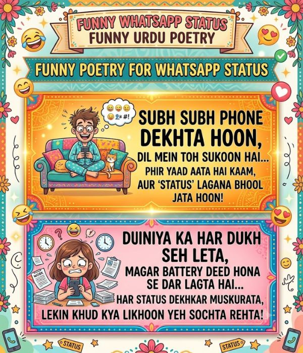 Best Funny Urdu Poetry