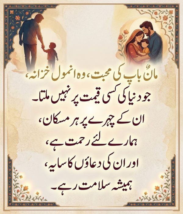 Baap Shayari in Urdu