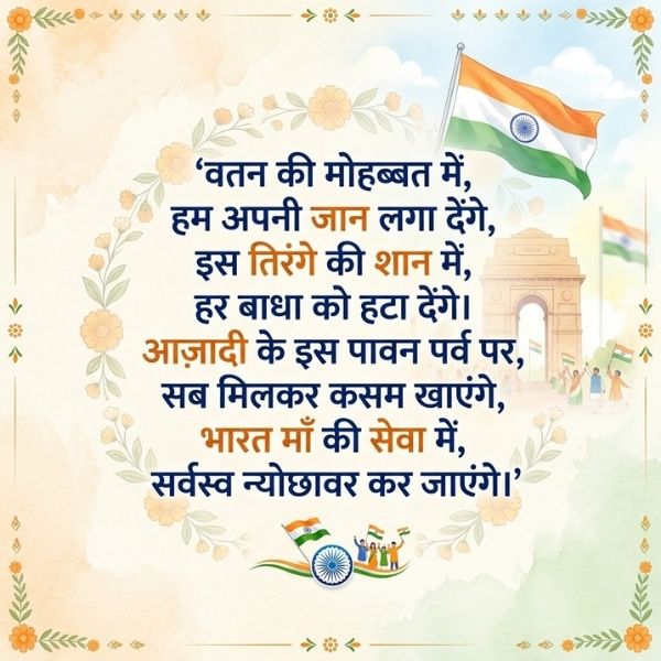  Independence Day Shayari