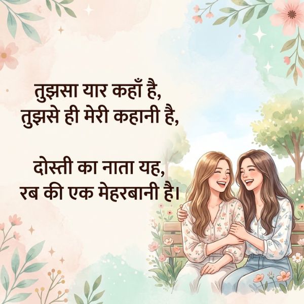Friend Status in Hindi