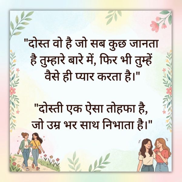 Dosti Quotes in Hindi