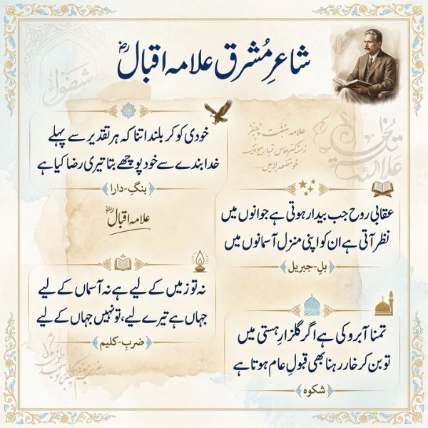Iqbal Poetry in Urdu