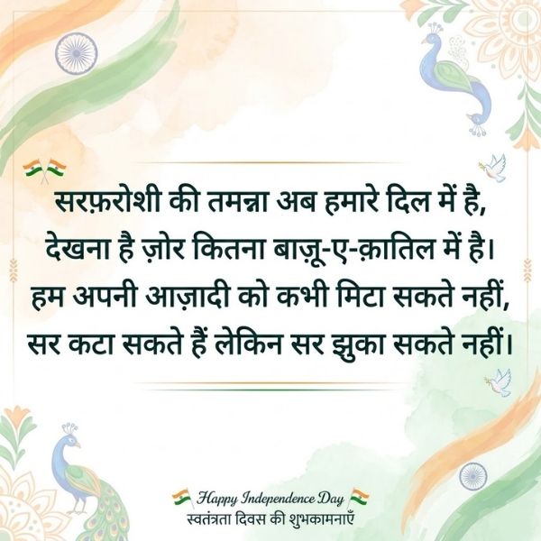 Independence Day Shayari