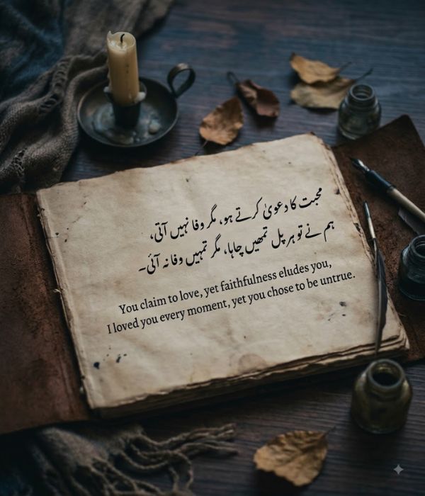 Bewafa Urdu Poetry