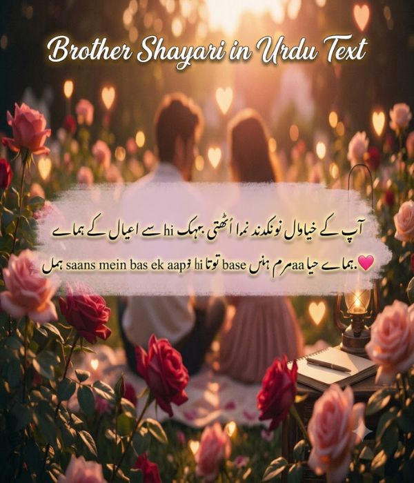 Brother Poetry in Urdu