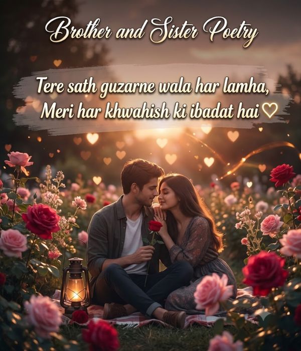 Brother Poetry in Urdu
