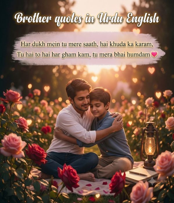 Brother Poetry in Urdu