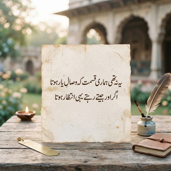 Ghalib Poetry in Urdu
