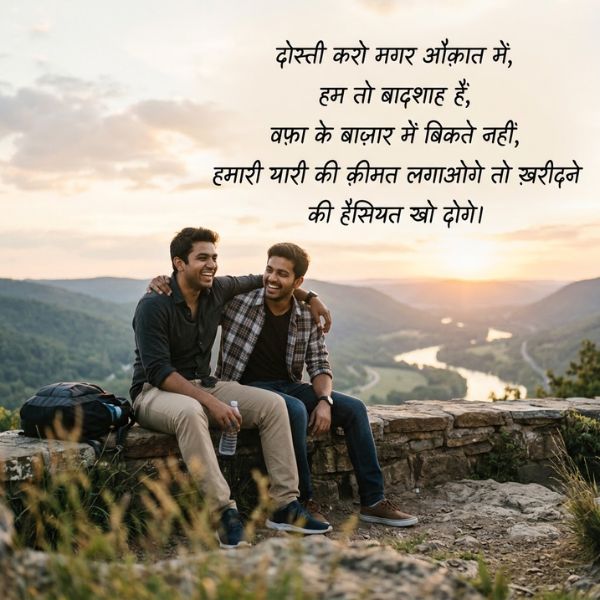 Dosti Shayari in Hindi
