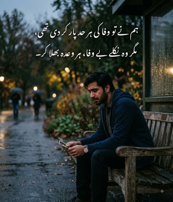Bewafa Urdu Poetry