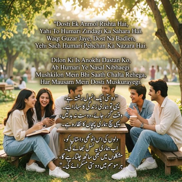 Friendship Poetry in Urdu