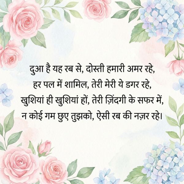 Dosti Shayari in Hindi