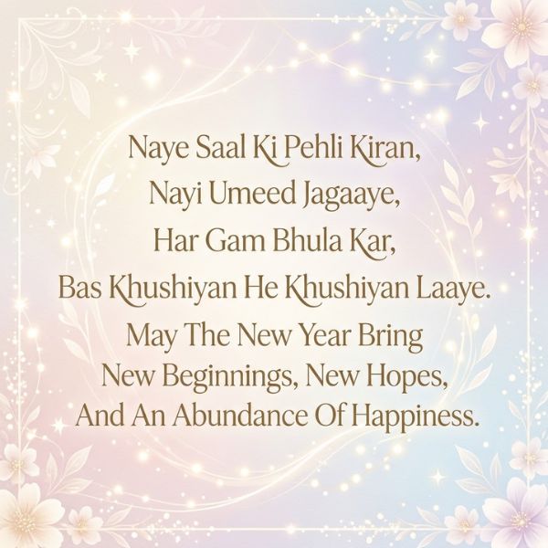 New Year Poetry