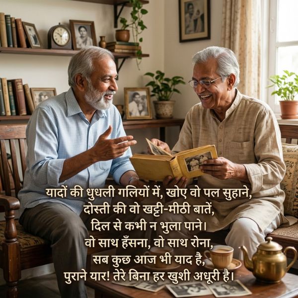 Old Friends Shayari