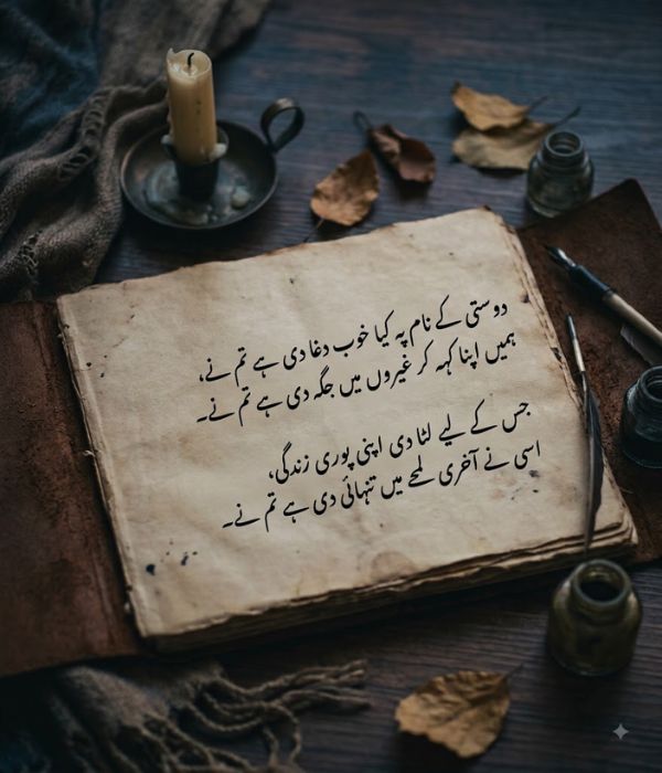 Bewafa Urdu Poetry