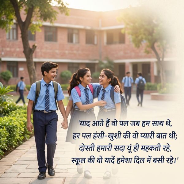School Friends Shayari