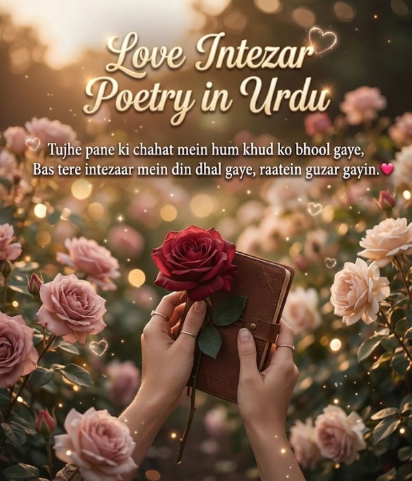 Intezar Poetry in Urdu