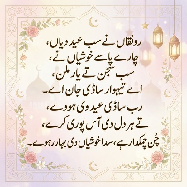 Eid Poetry in Urdu
