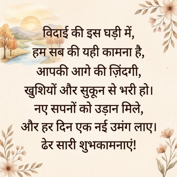 Retirement Shayari