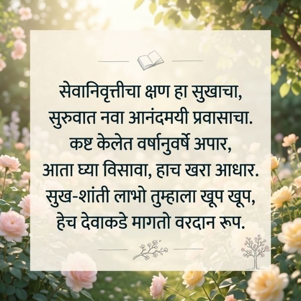 Retirement Shayari