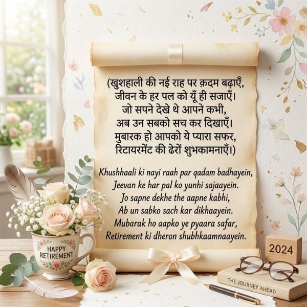Retirement Shayari