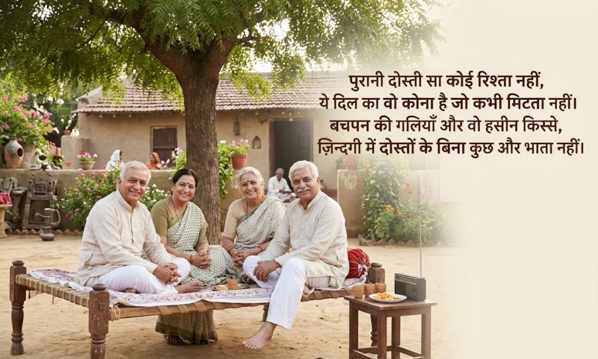 Old Friends Shayari