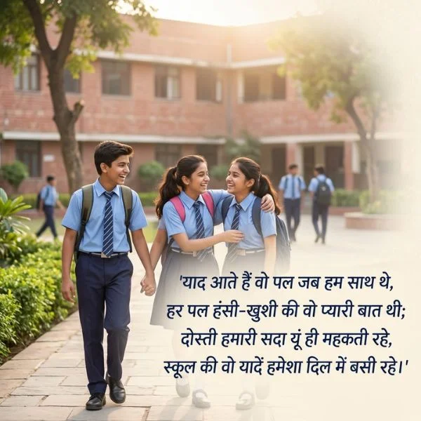 School Friends Shayari