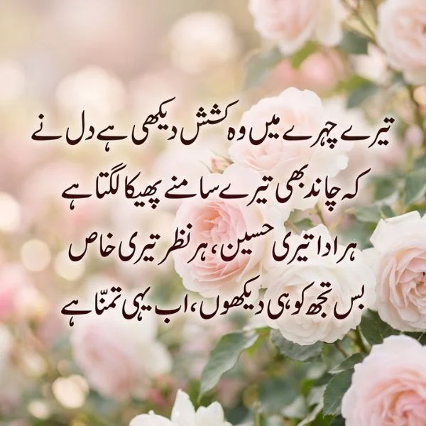 Chehra Shayari in Urdu